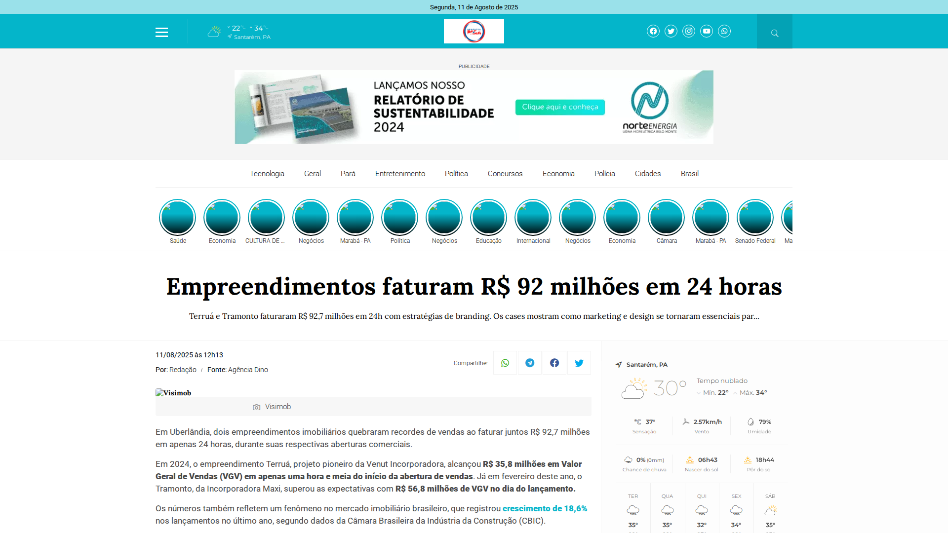 News from Repórter Pará