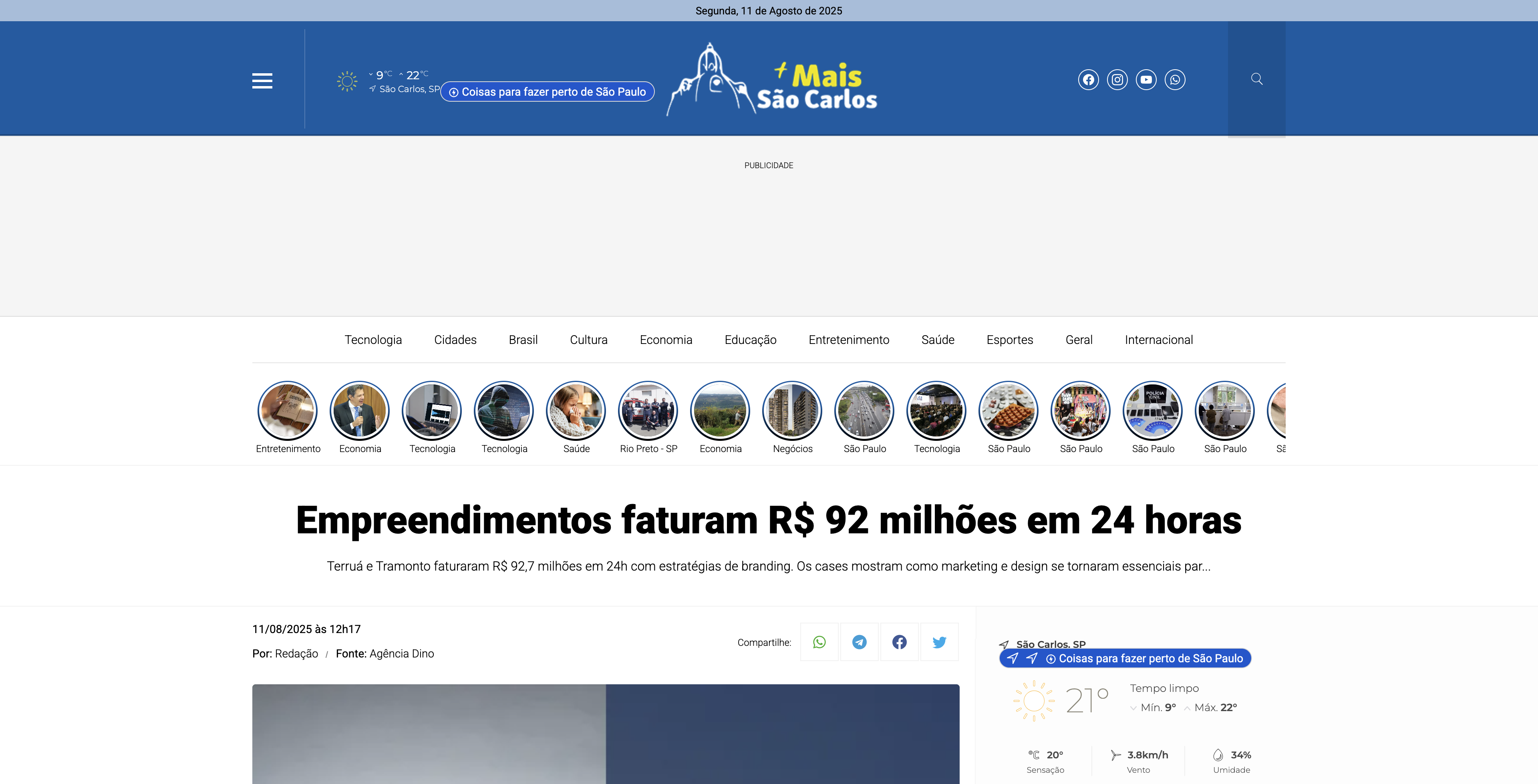 News from Mais São Carlos