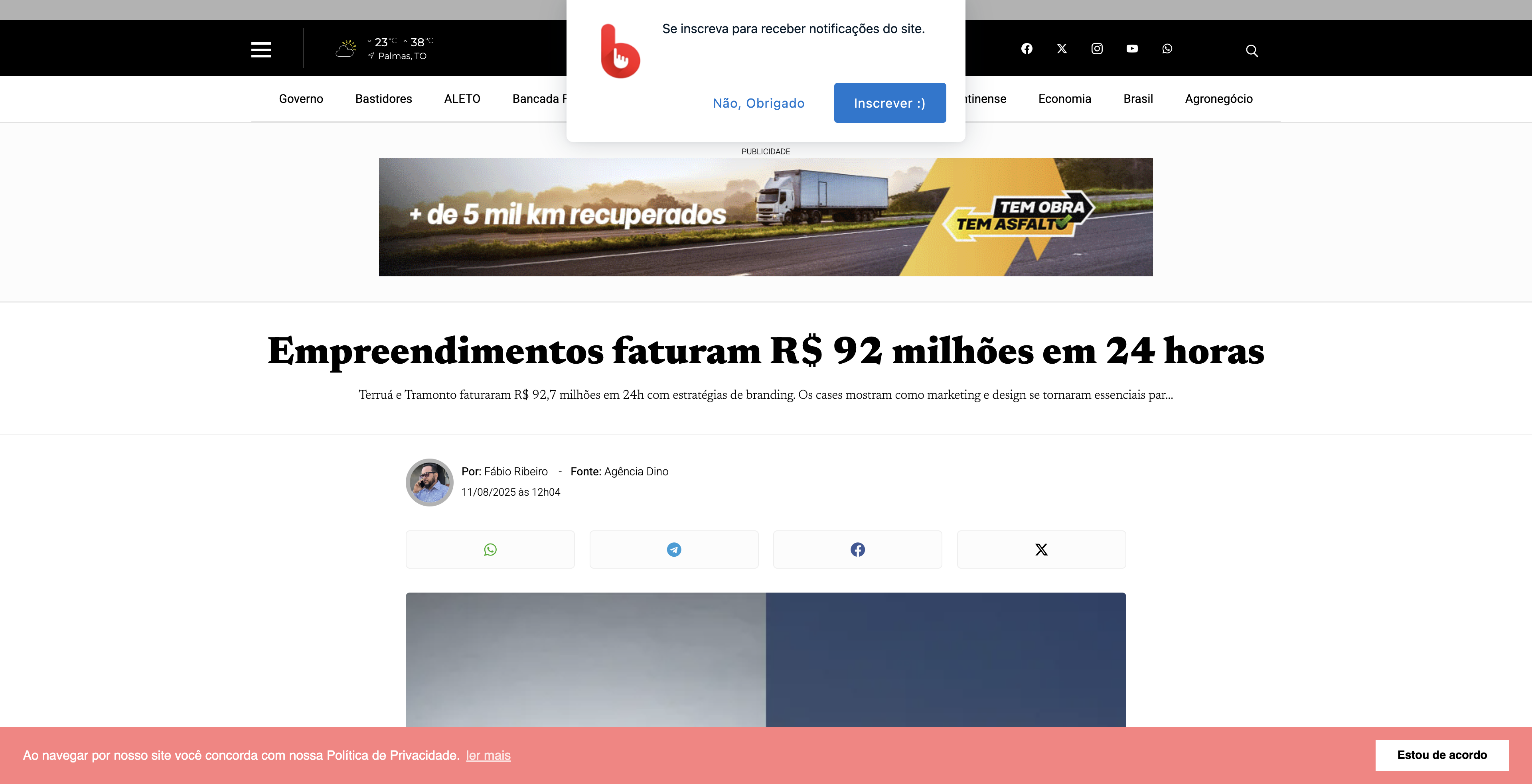 News from Boletim Politico