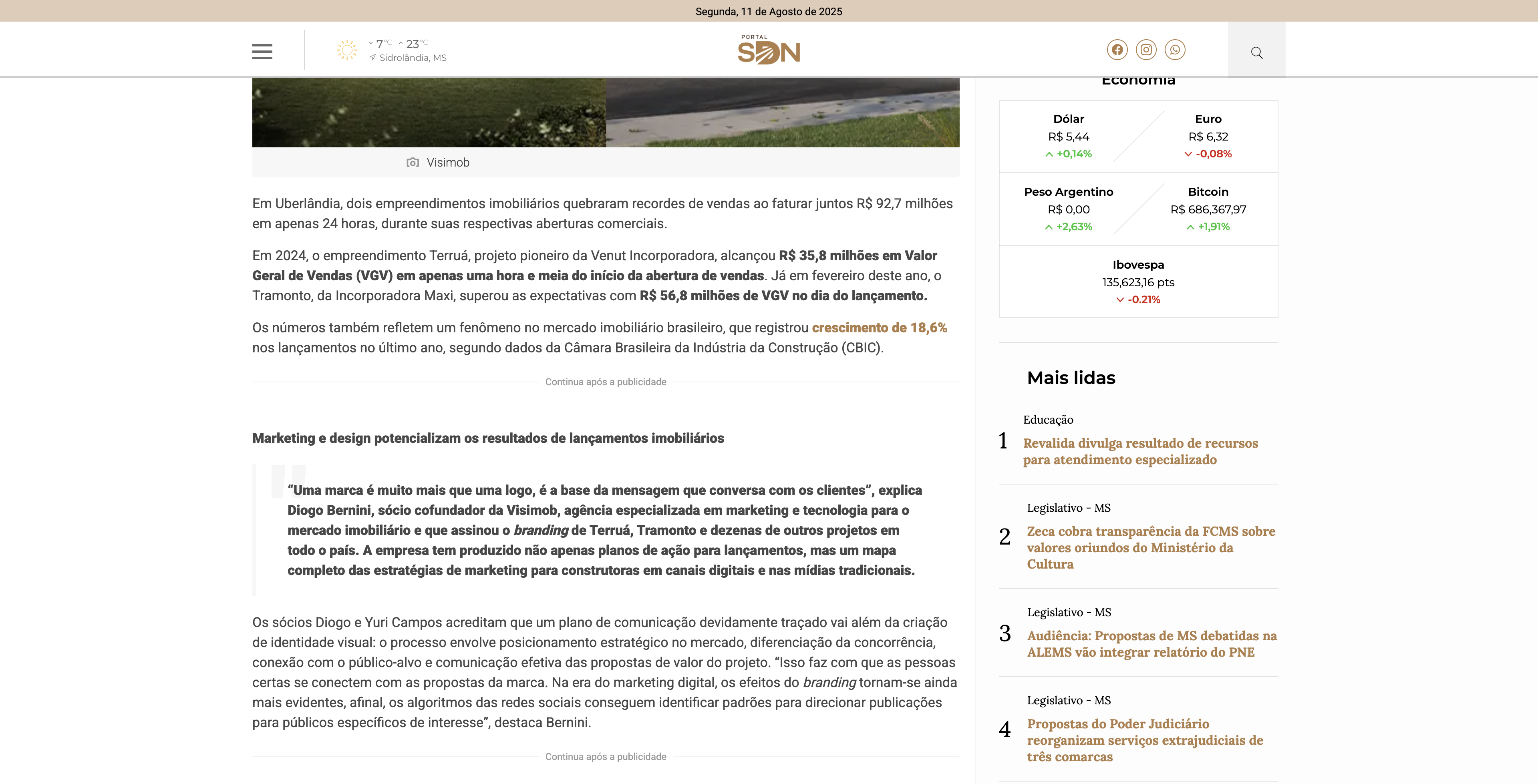 News from Sidrolândia MS Notícias