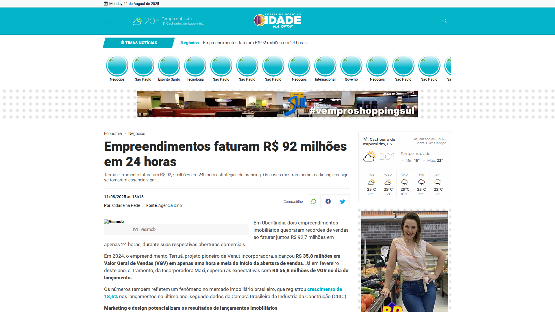 News from Cidade na Rede