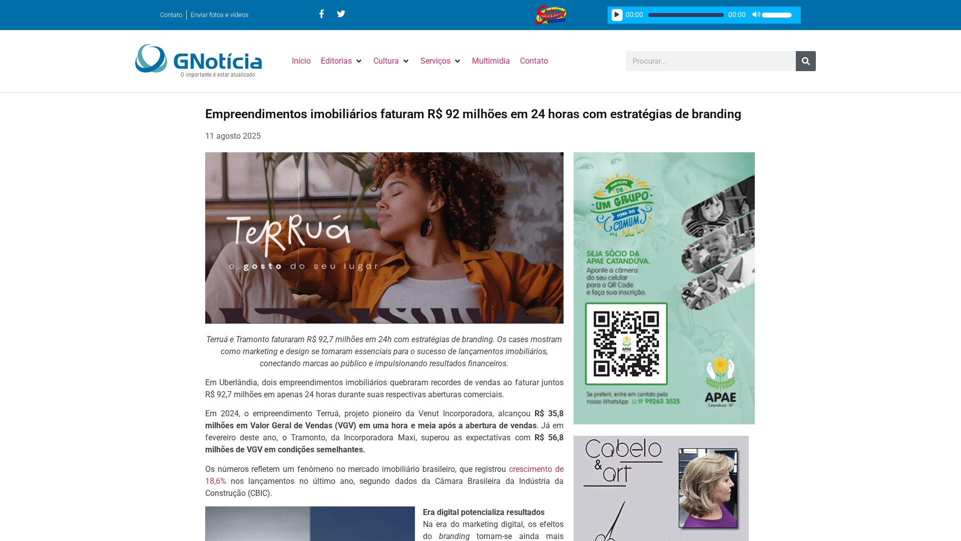 Notícia de Gnoticia