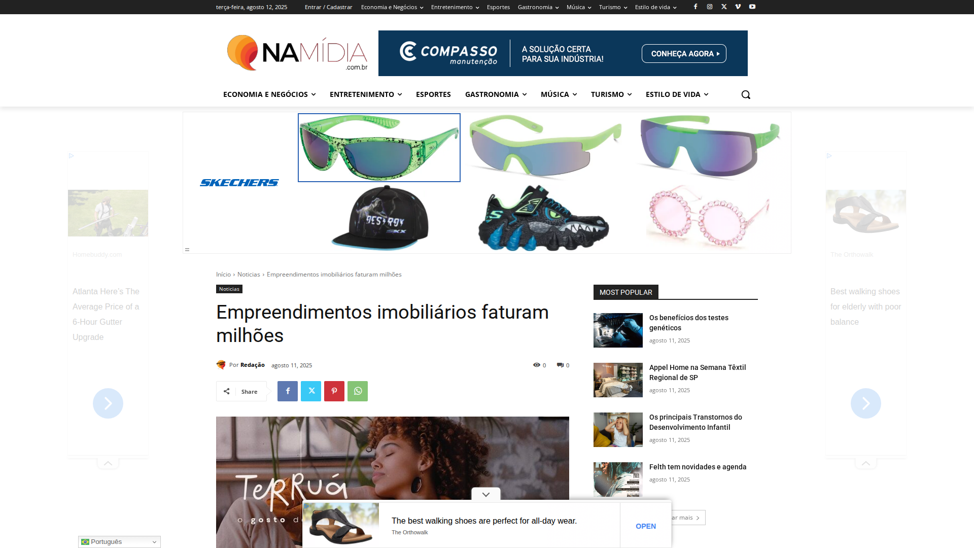 Notícia de Namidia